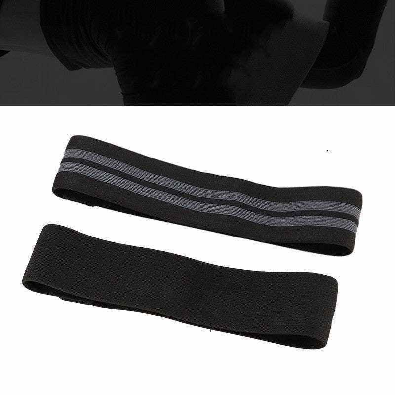 Set of high-quality multi-color resistance bands for fitness workouts