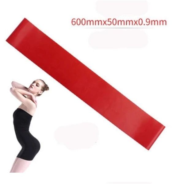 Set of high-quality multi-color resistance bands with carrying bag