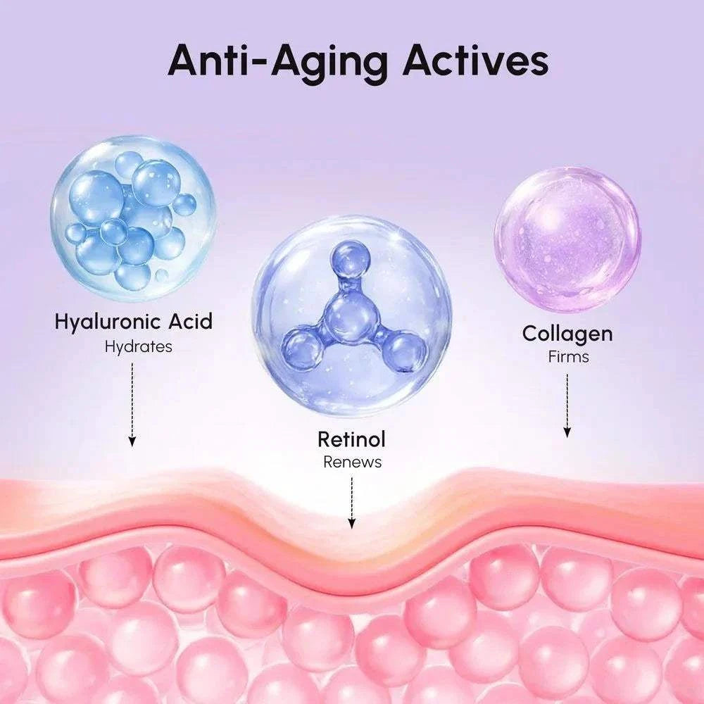 Hyaluronic Acid V-line Lifting Mask for jawline and neck firming