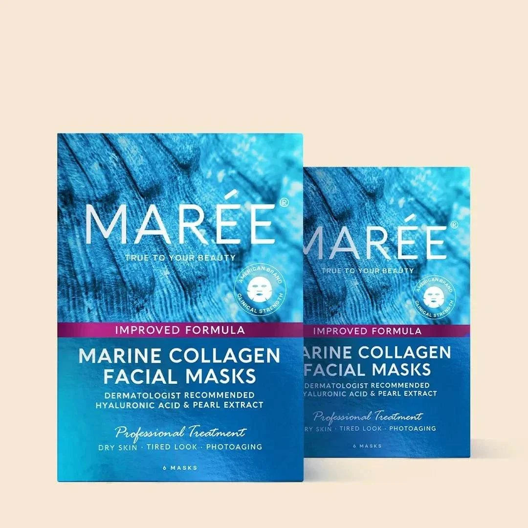 Hydrating collagen face mask with deep moisturization and skin elasticity benefits