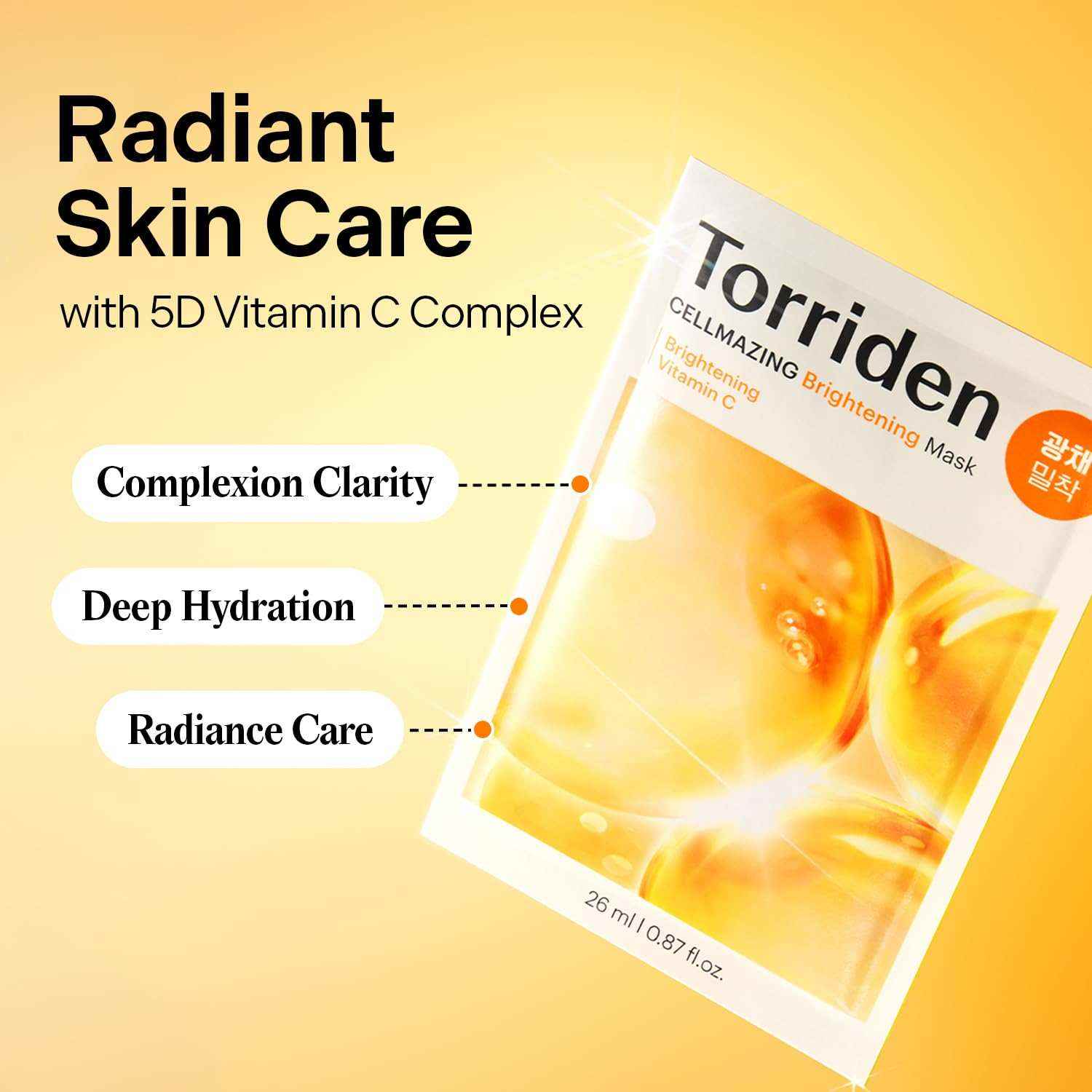 Torriden Cellmazing hydration and brightening face mask