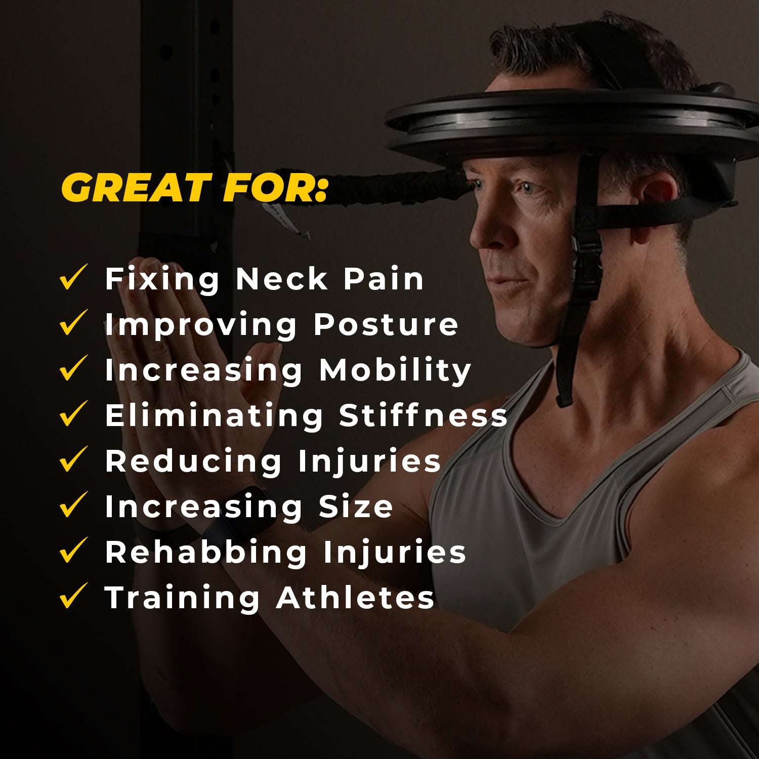 Iron Neck 3.0 Pro neck strength and therapy device