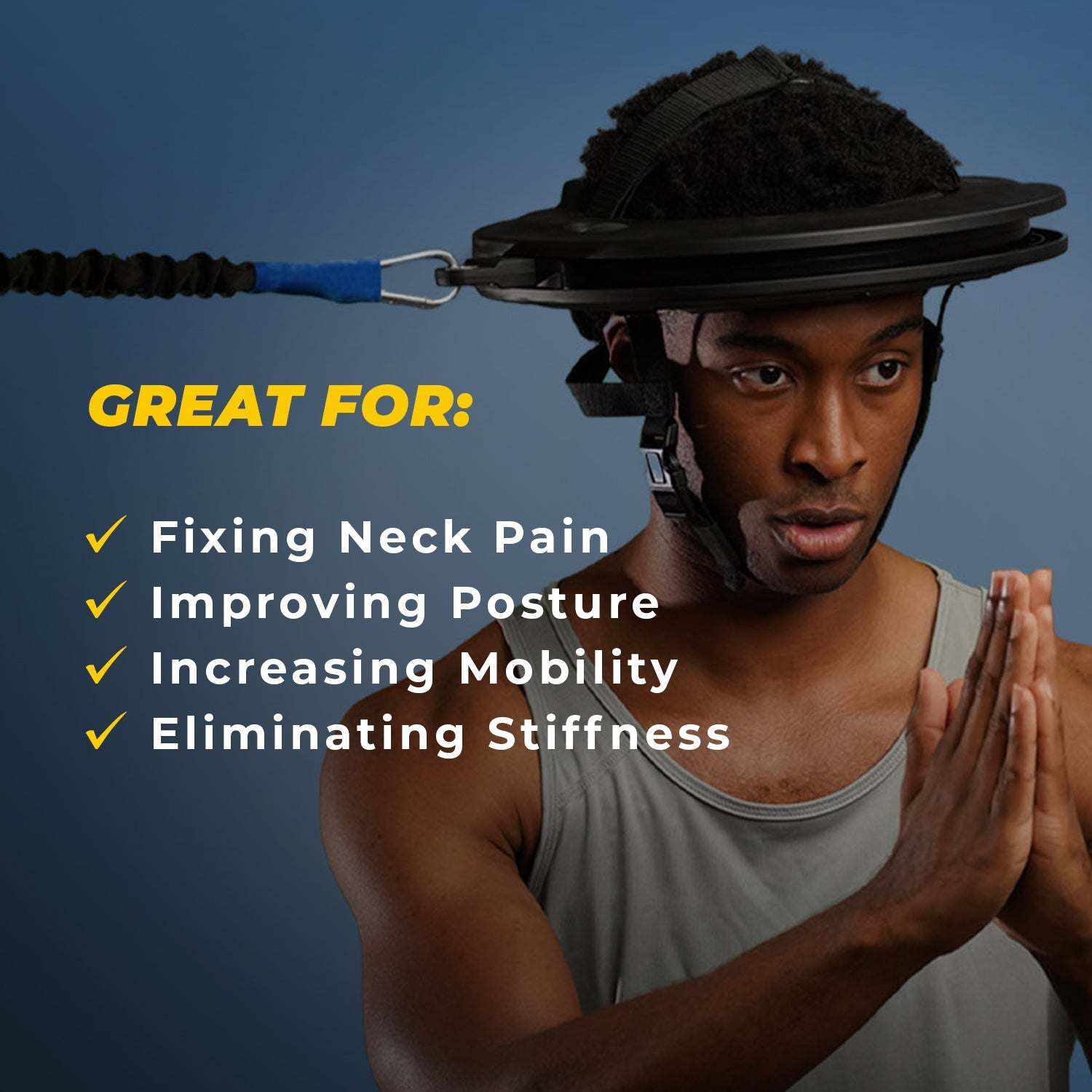 Iron Neck 3.0 workout harness for neck therapy and mobility