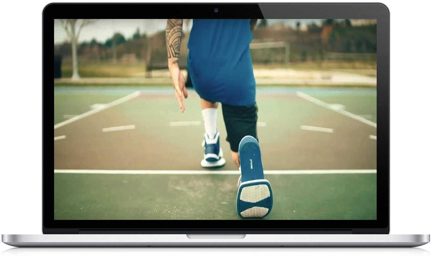 Jump 99 training shoes with digital manual and videos