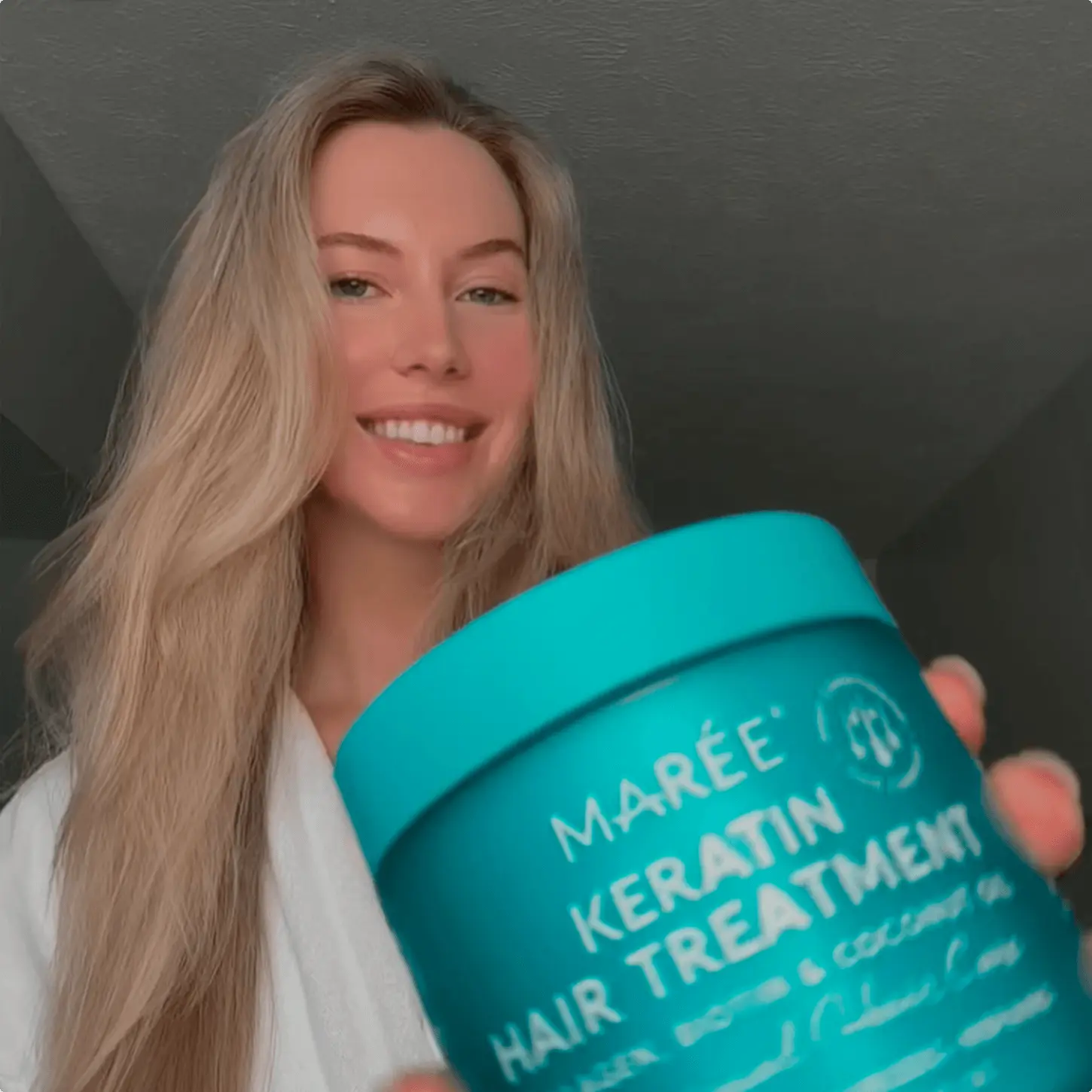 keratin hair treatment mask for frizz reduction and hair repair