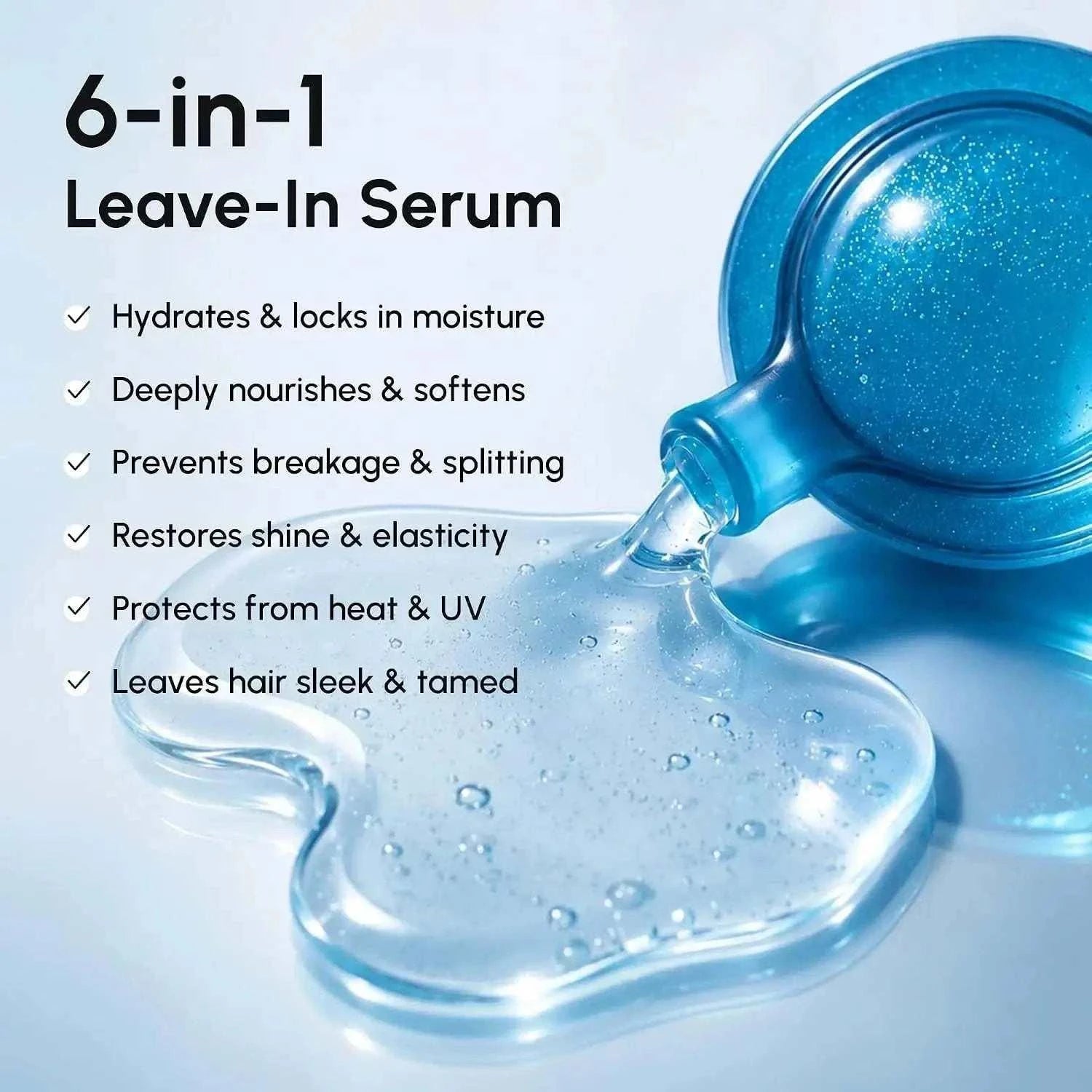 keratin oil capsules for frizz control and shiny hair