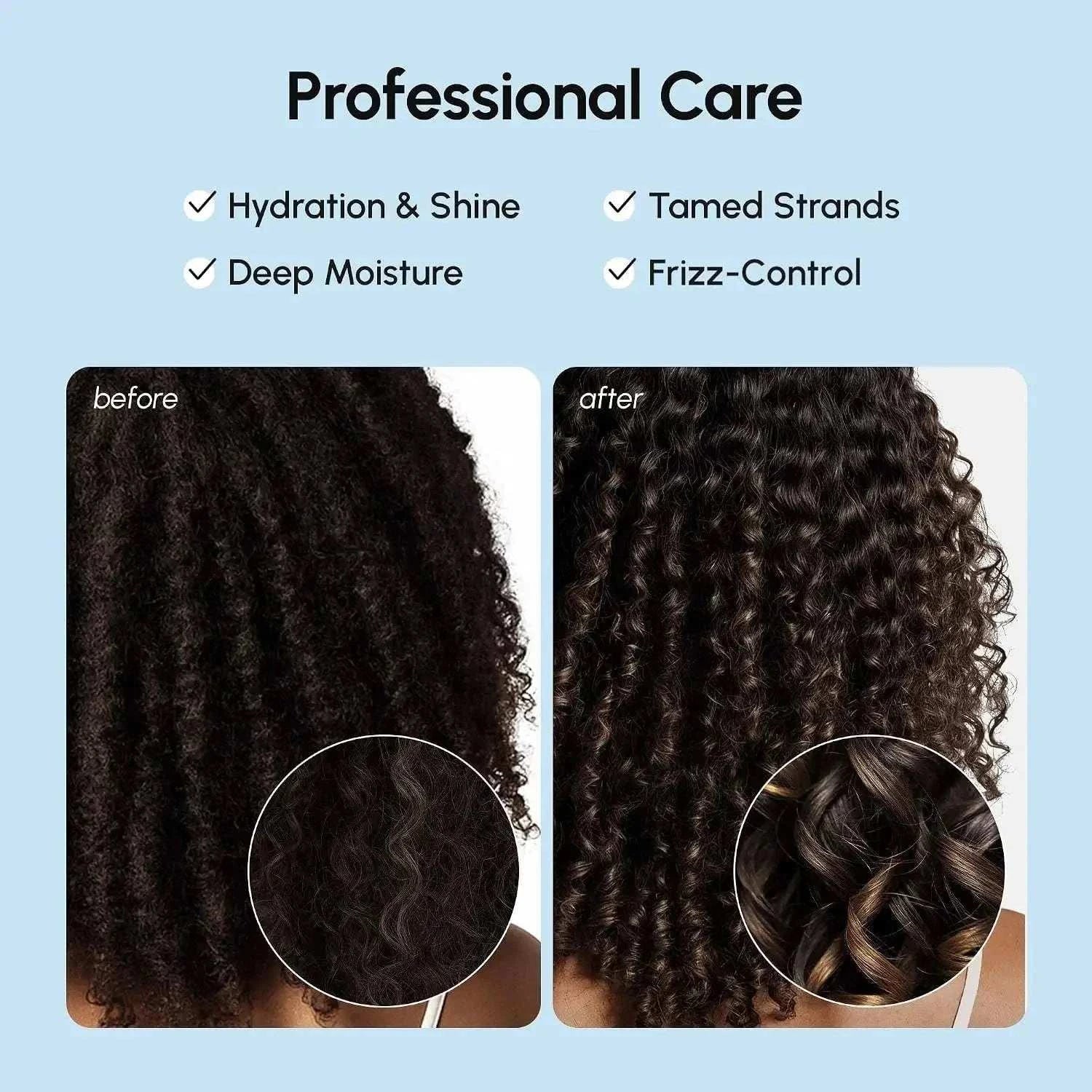 Keratin oil capsules for frizz control and shiny hair