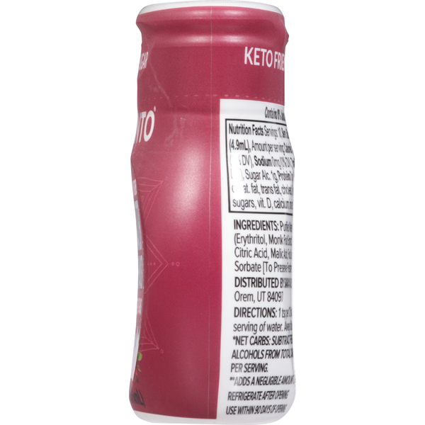 Lakanto Water Enhancer zero sugar berry pomegranate bottle