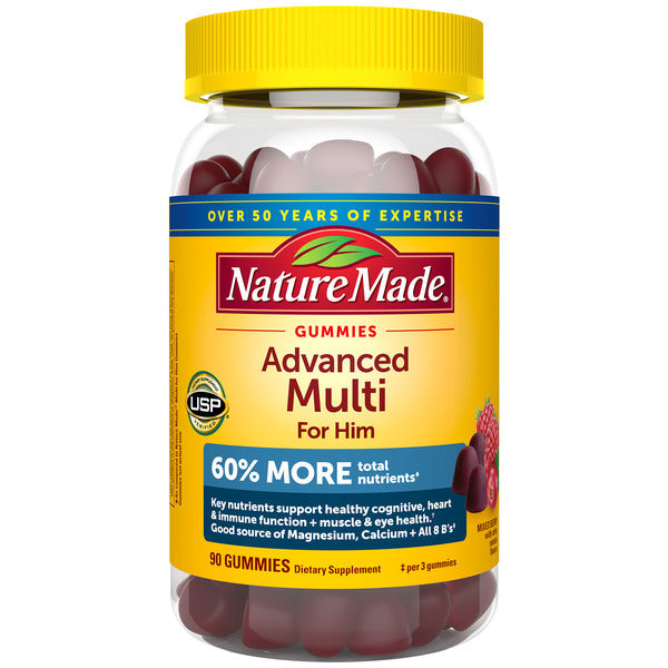 Nature Made Advanced Multivitamin Gummies