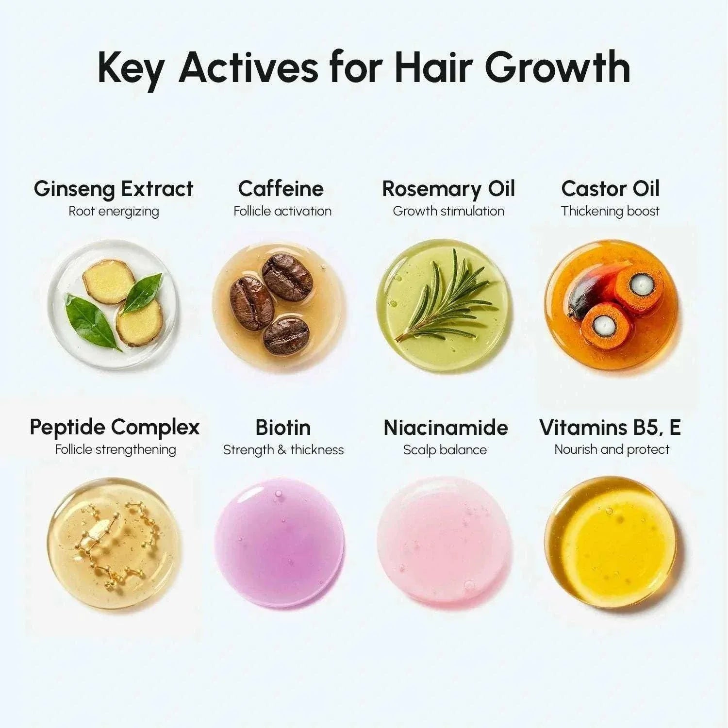 Marée 4-in-1 hair growth spray for fast healthy hair