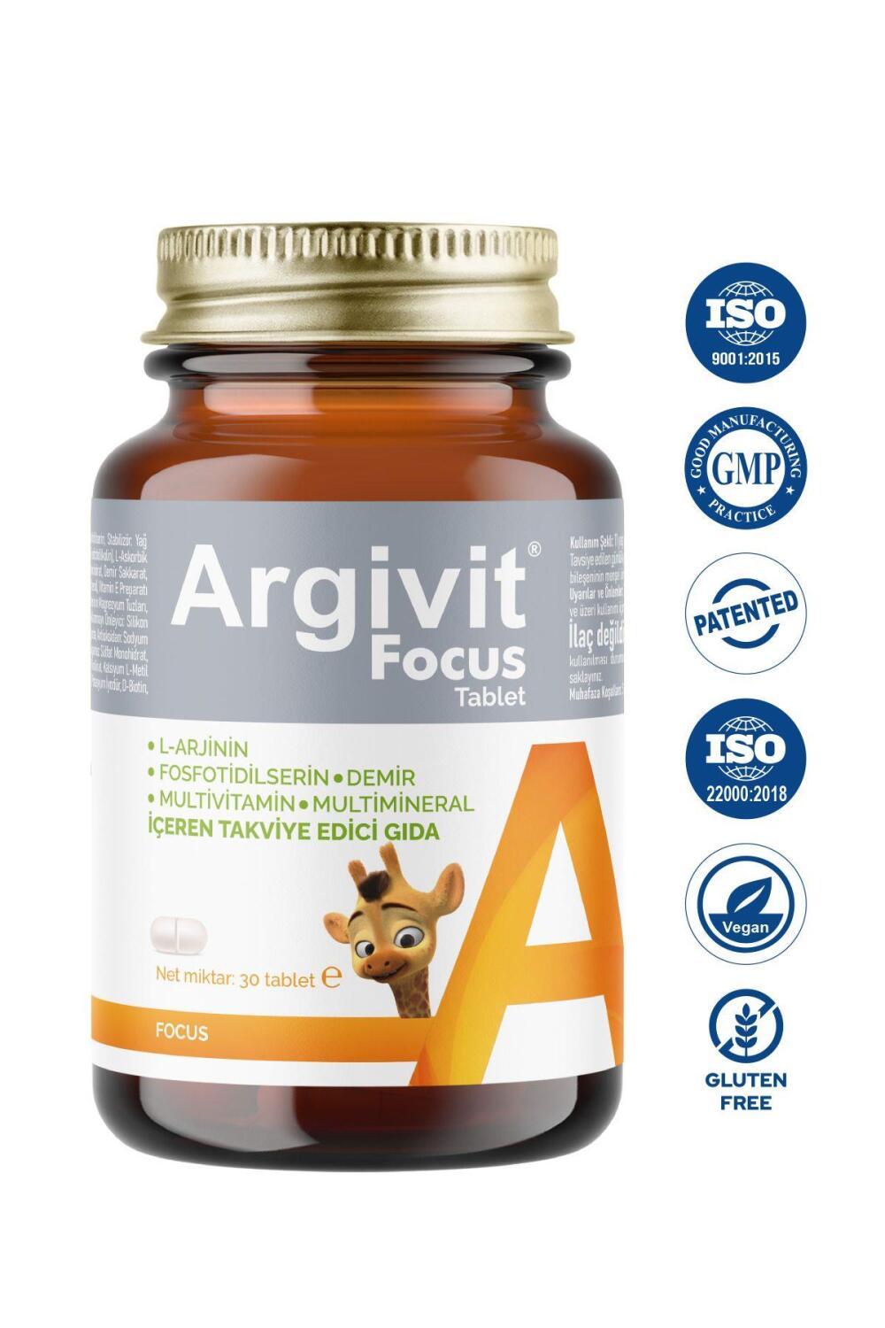 Argivit Focus 30 Tablets