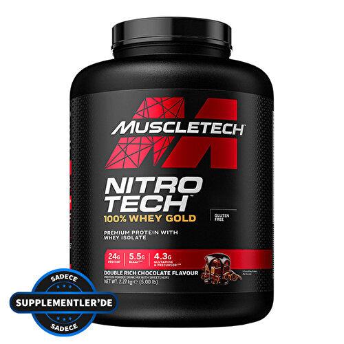 Muscletech Nitro-Techz 100 percent whey protein supplement container