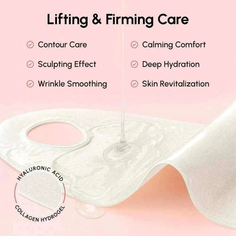 PDRN V-line Lifting Mask for youthful jawline and skin lift