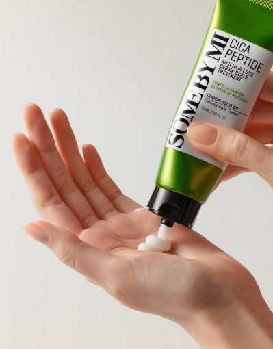Cica peptide anti hair loss scalp treatment bottle