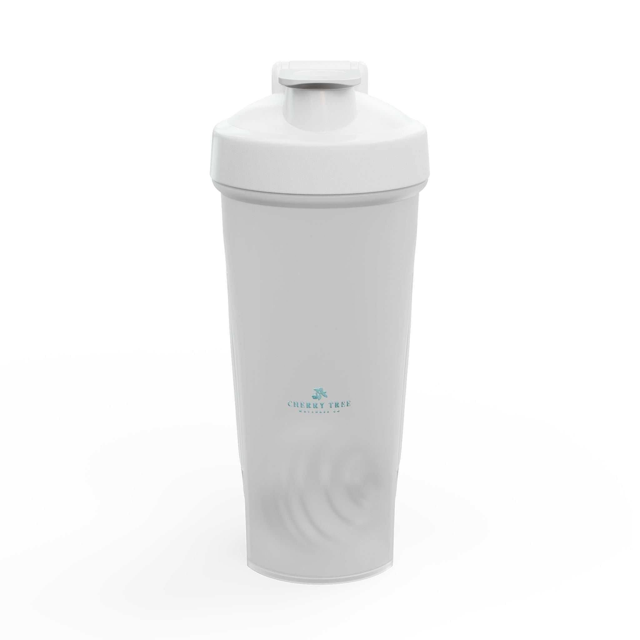 24 oz protein shaker bottle with stainless steel mixing ball and spill-proof lid