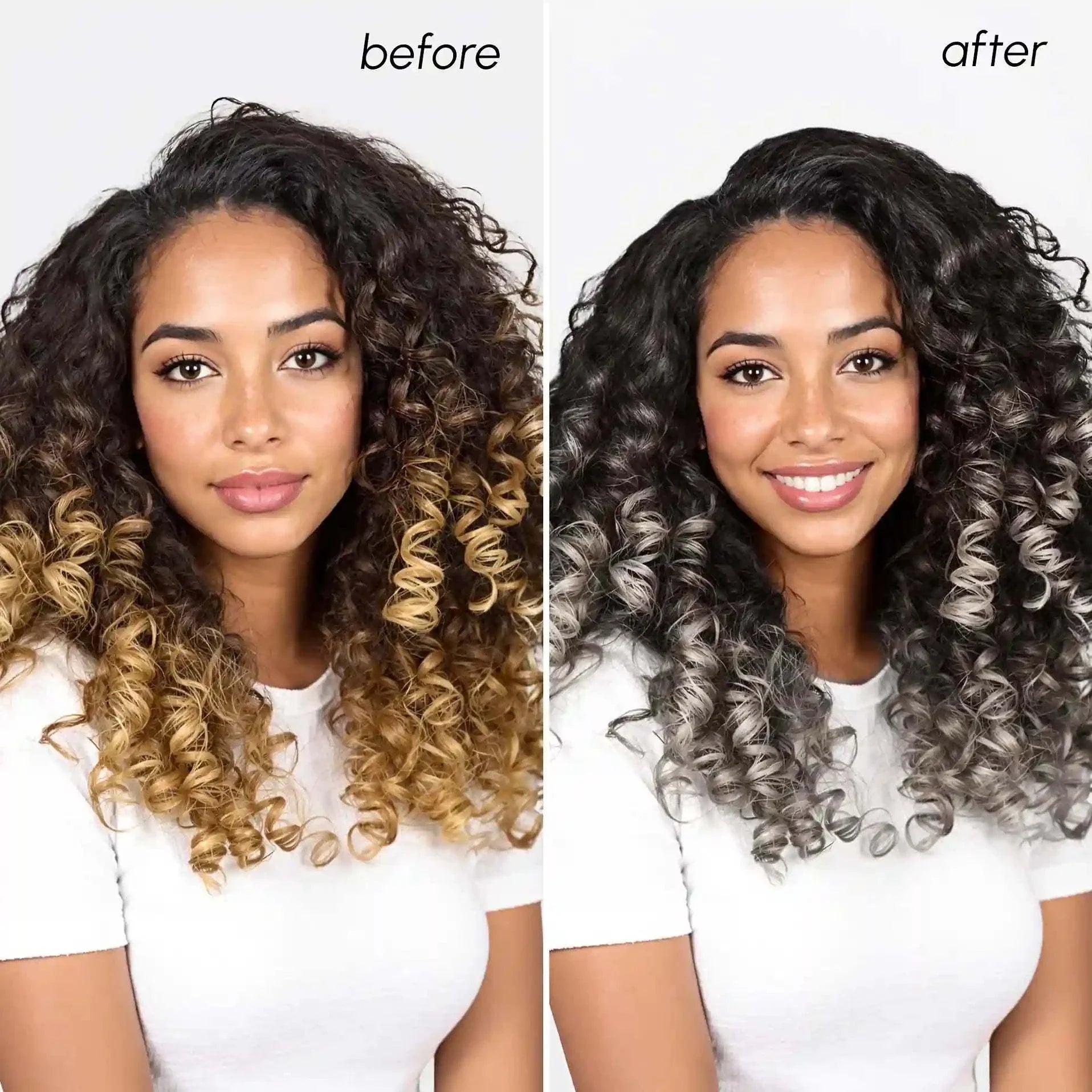 Purple hair mask for blonde hair neutralizing brassiness