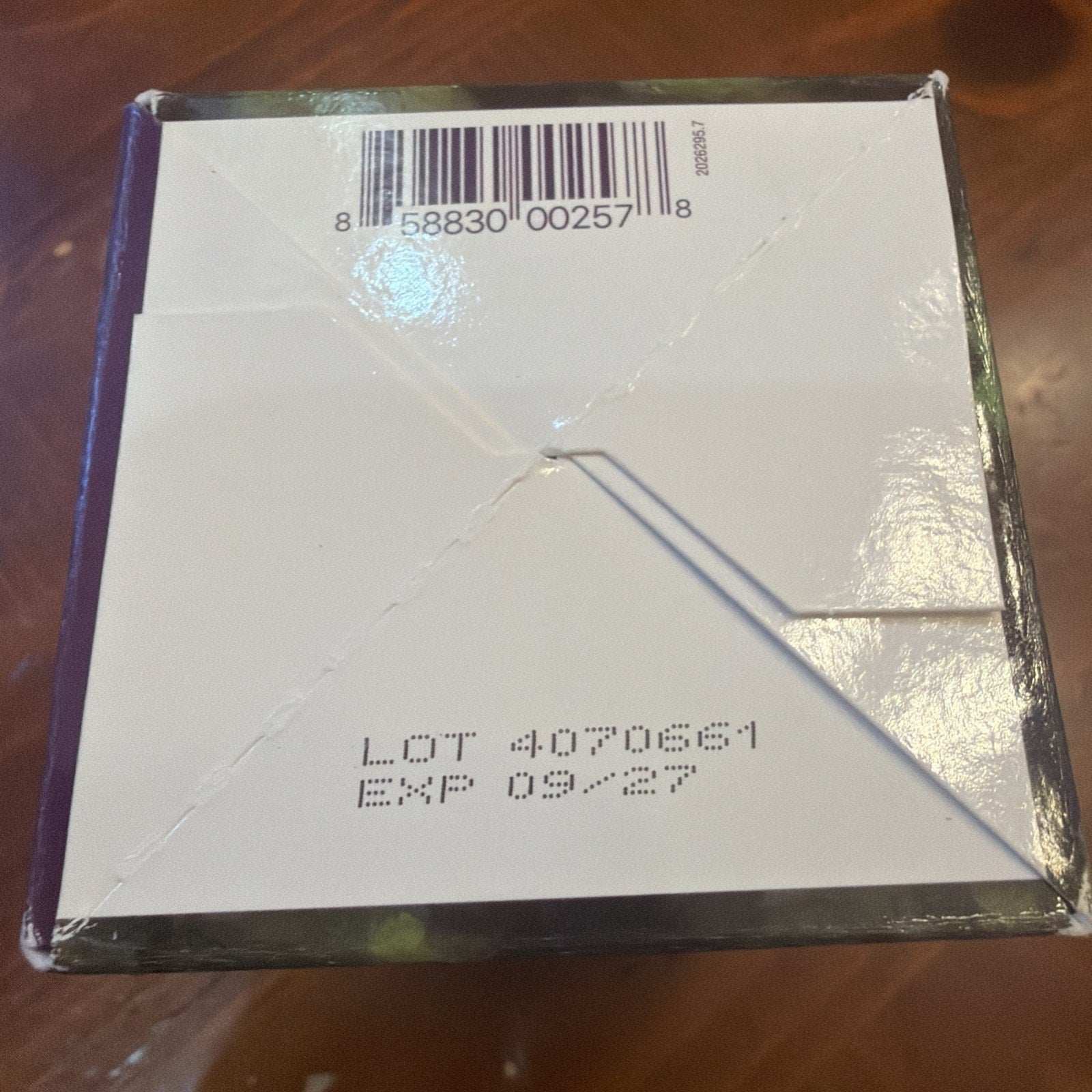 ResVitále Beauty 3 Skin Care Supplement box with white packaging, barcode, and printed lot and expiry details