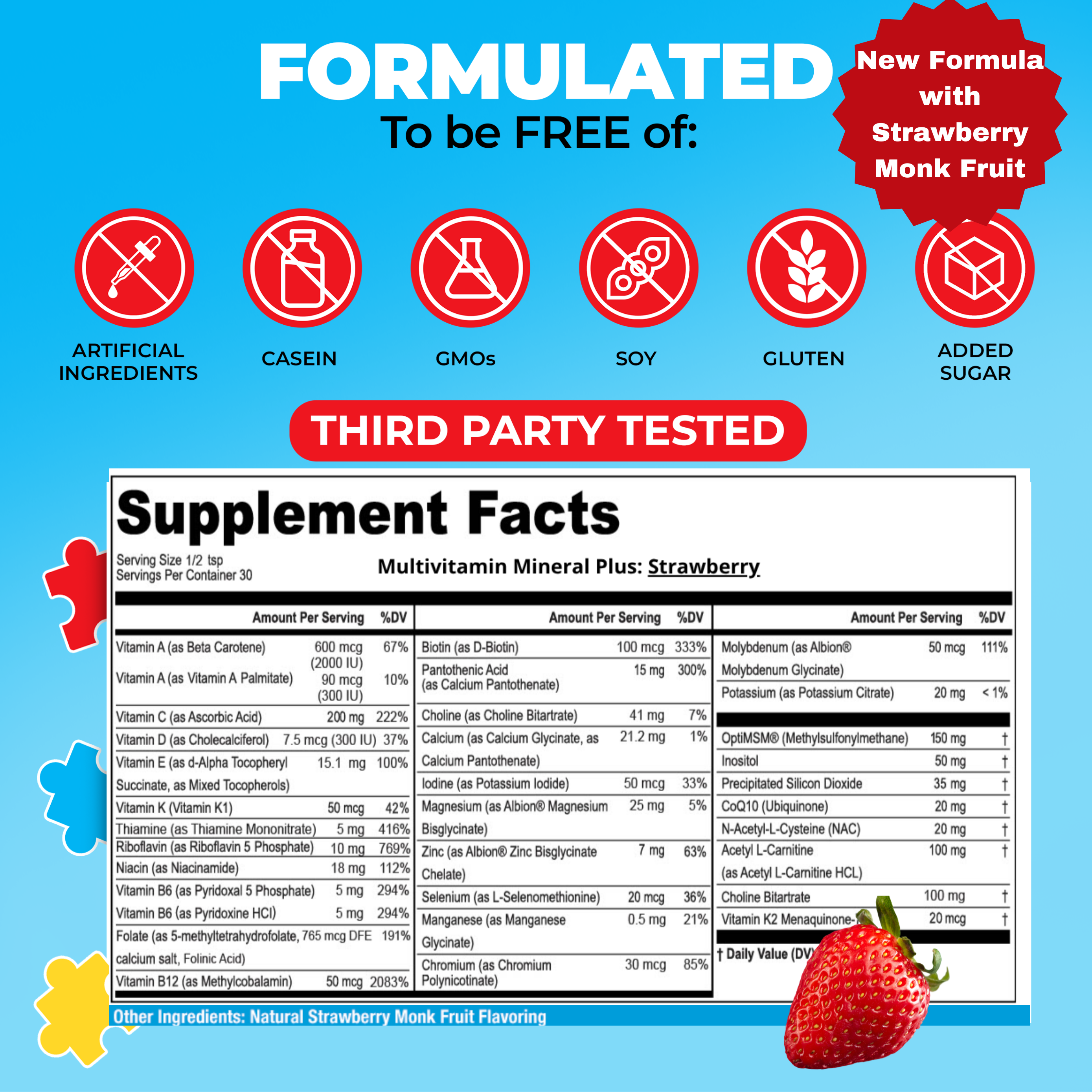 Kids Multivitamin Mineral Plus