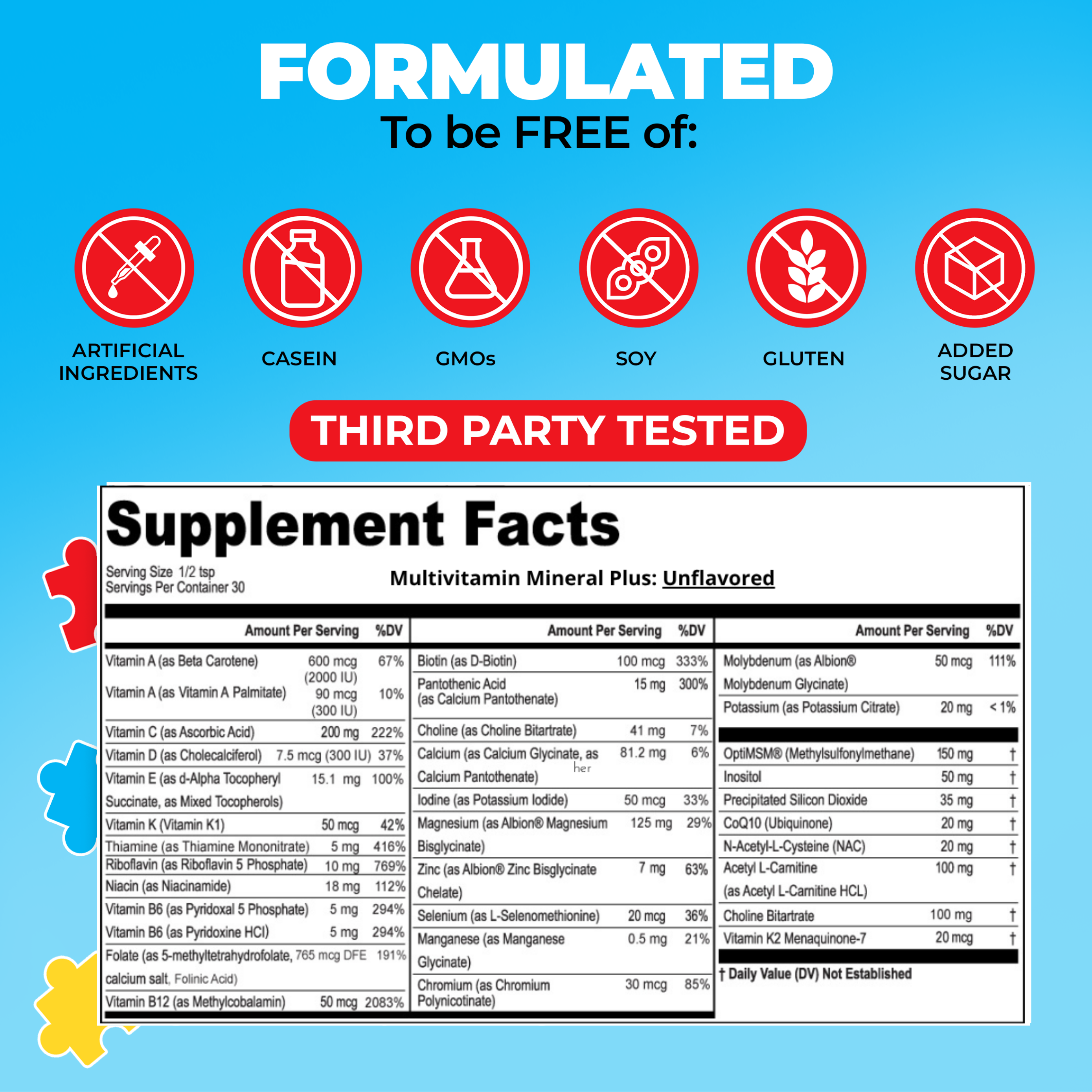 Kids Multivitamin Mineral Plus