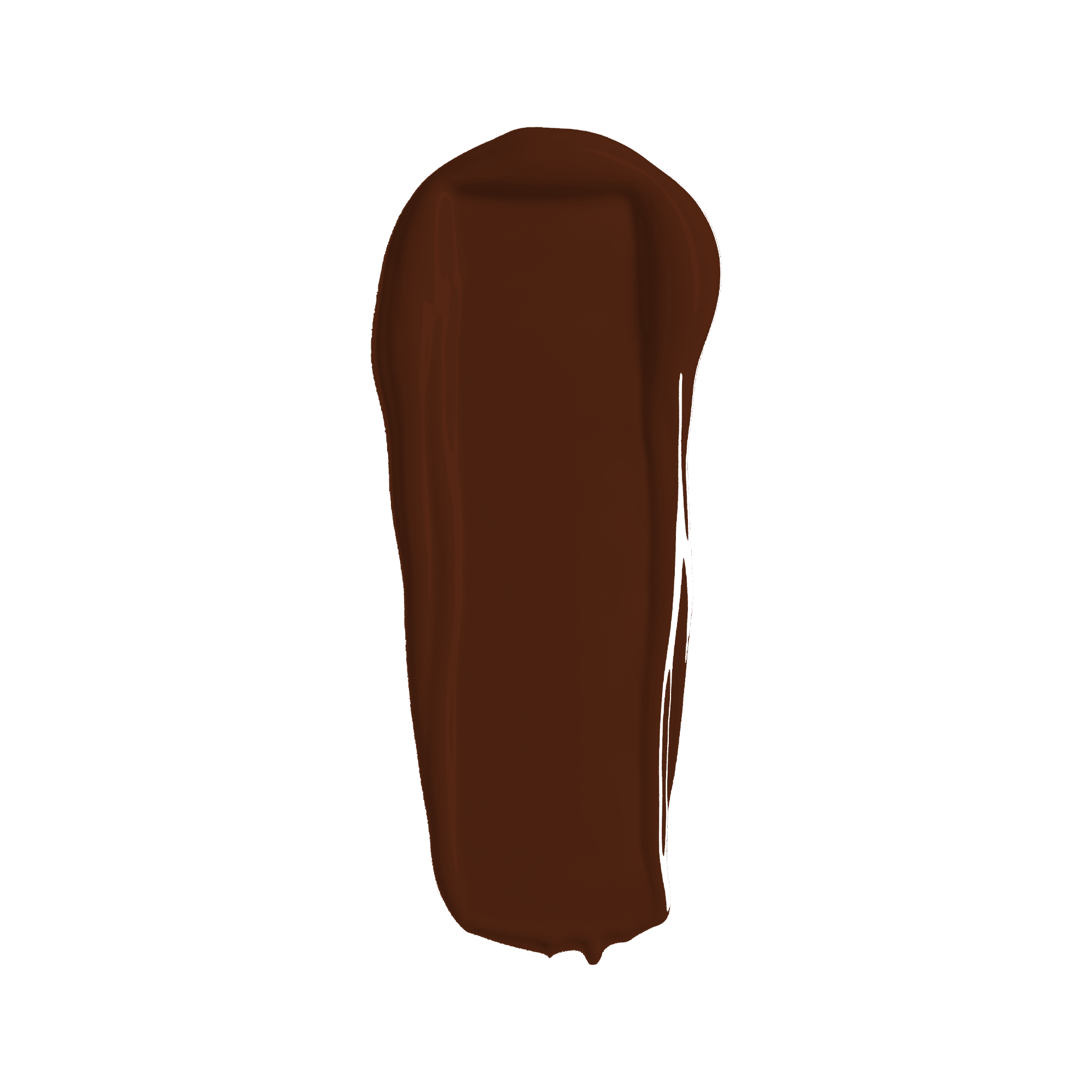 Skin On Skin BB concealer swatch in a deep warm brown shade with a smooth, opaque cream texture