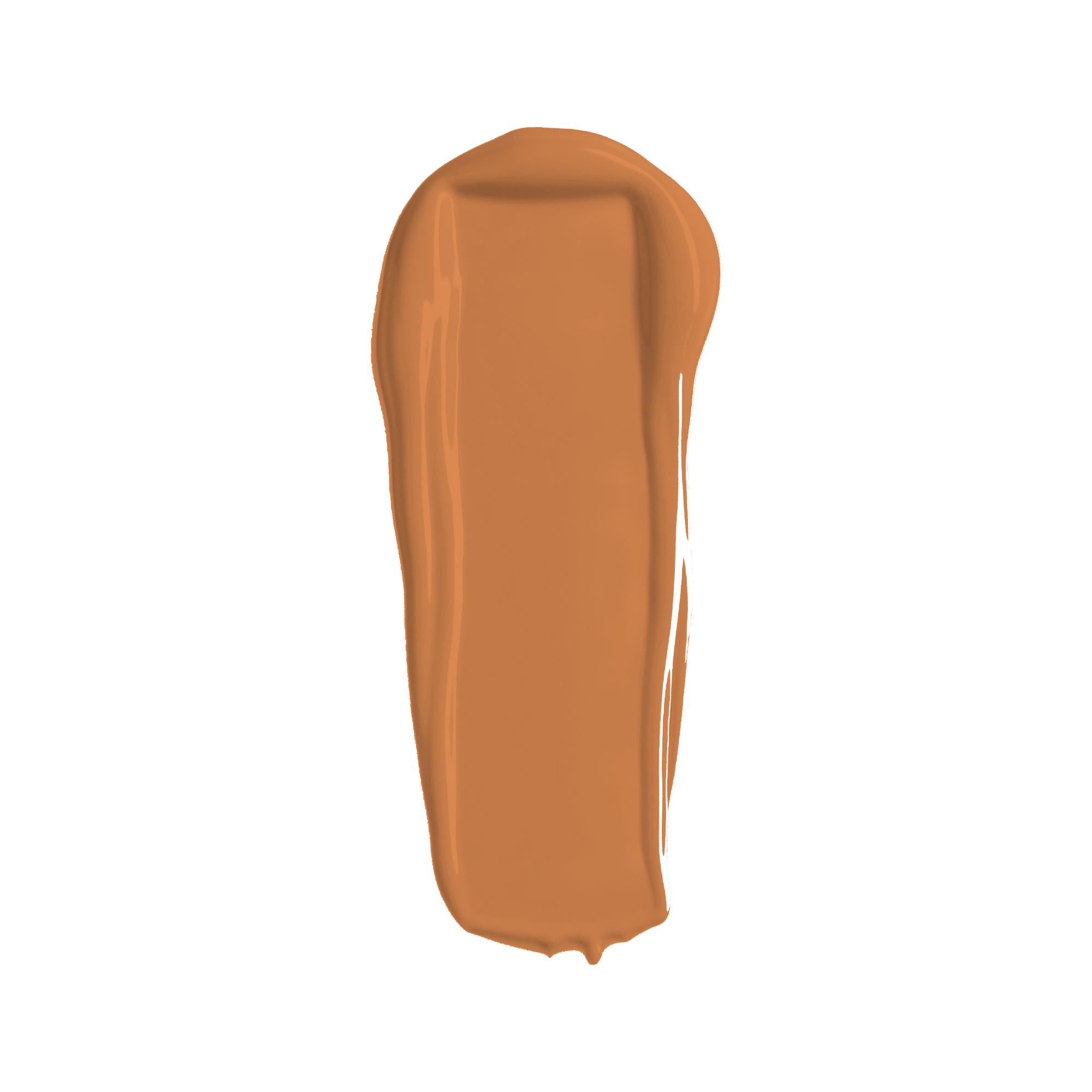 Skin On Skin BB concealer swatch in warm medium brown with a creamy, smooth texture and no visible pattern.