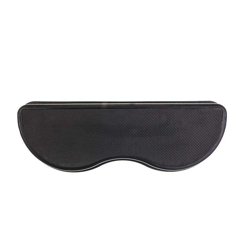 Sport Roller Wheel black ergonomic EVA kneeling pad with textured surface for comfortable abdominal exercise support.