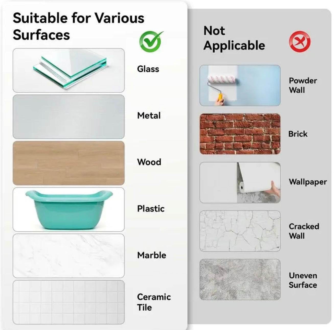 StickGrip heavy-duty reusable mounting strips for secure home and office organization