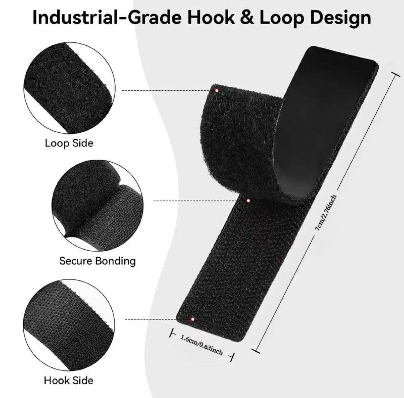 StickGrip Mounting Strips reusable hook-and-loop adhesive for secure mounting