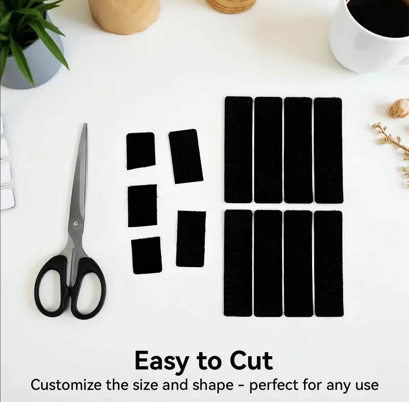 StickGrip mounting strips reusable hook-and-loop adhesive for secure mounting