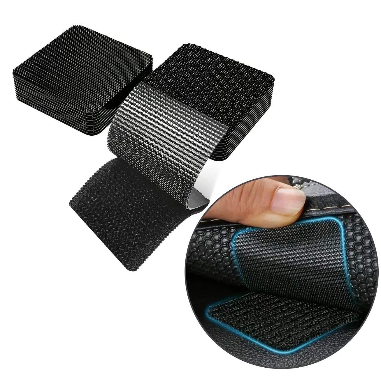 StickGrip Mounting Strips reusable heavy-duty hook and loop adhesive for mounting and organization