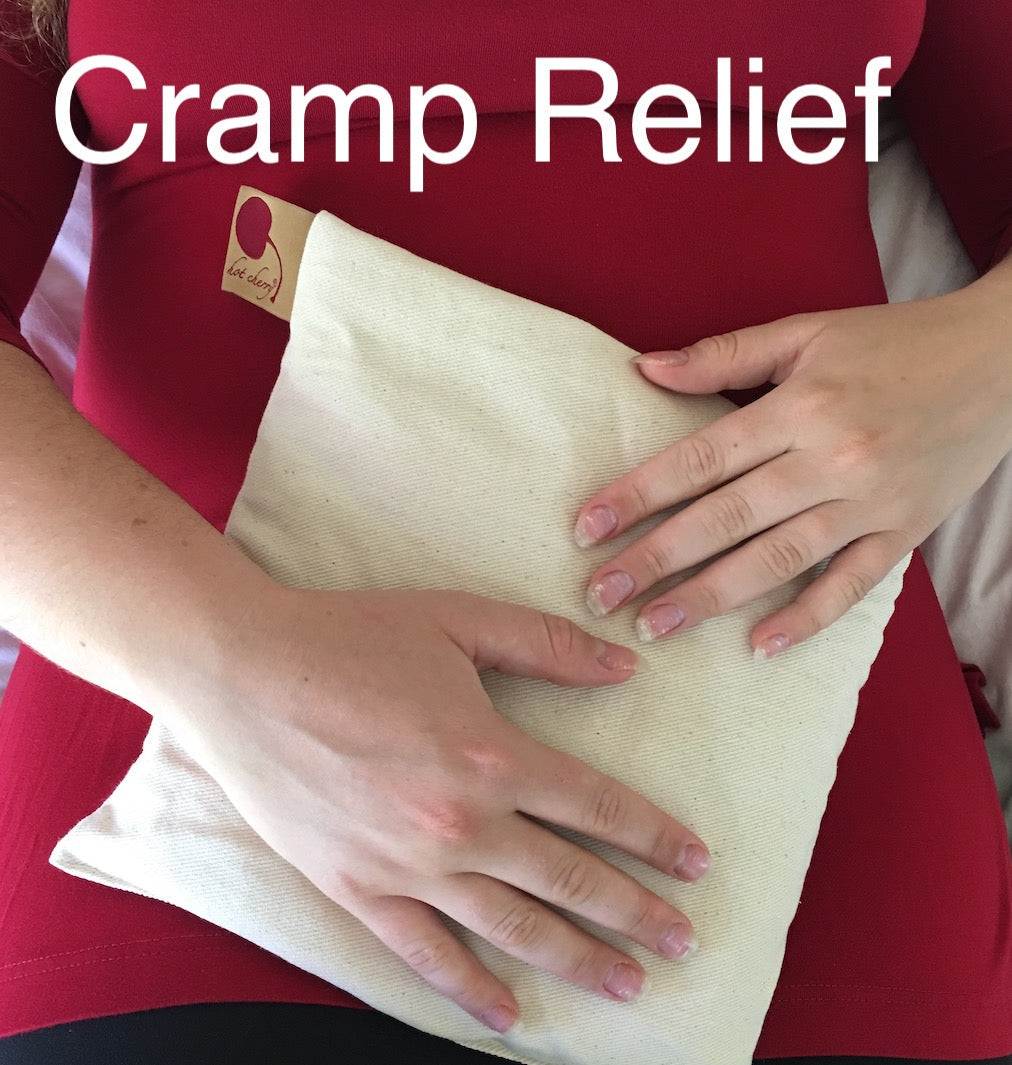 Summer Stack includes a square natural cream denim pillow with a plain woven texture, held against the abdomen