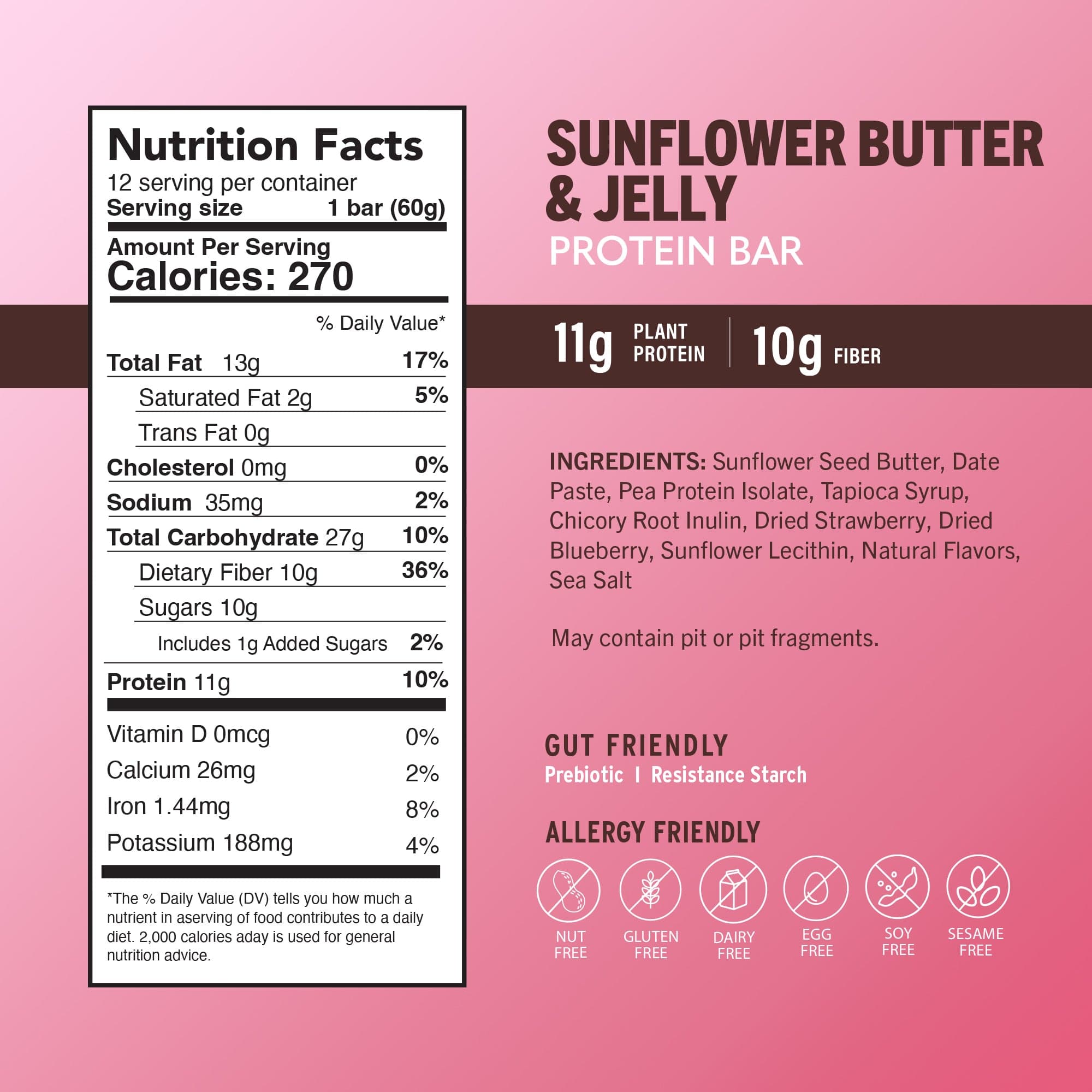 nut-free sunflower butter and jelly sandwich with strawberries and blueberries