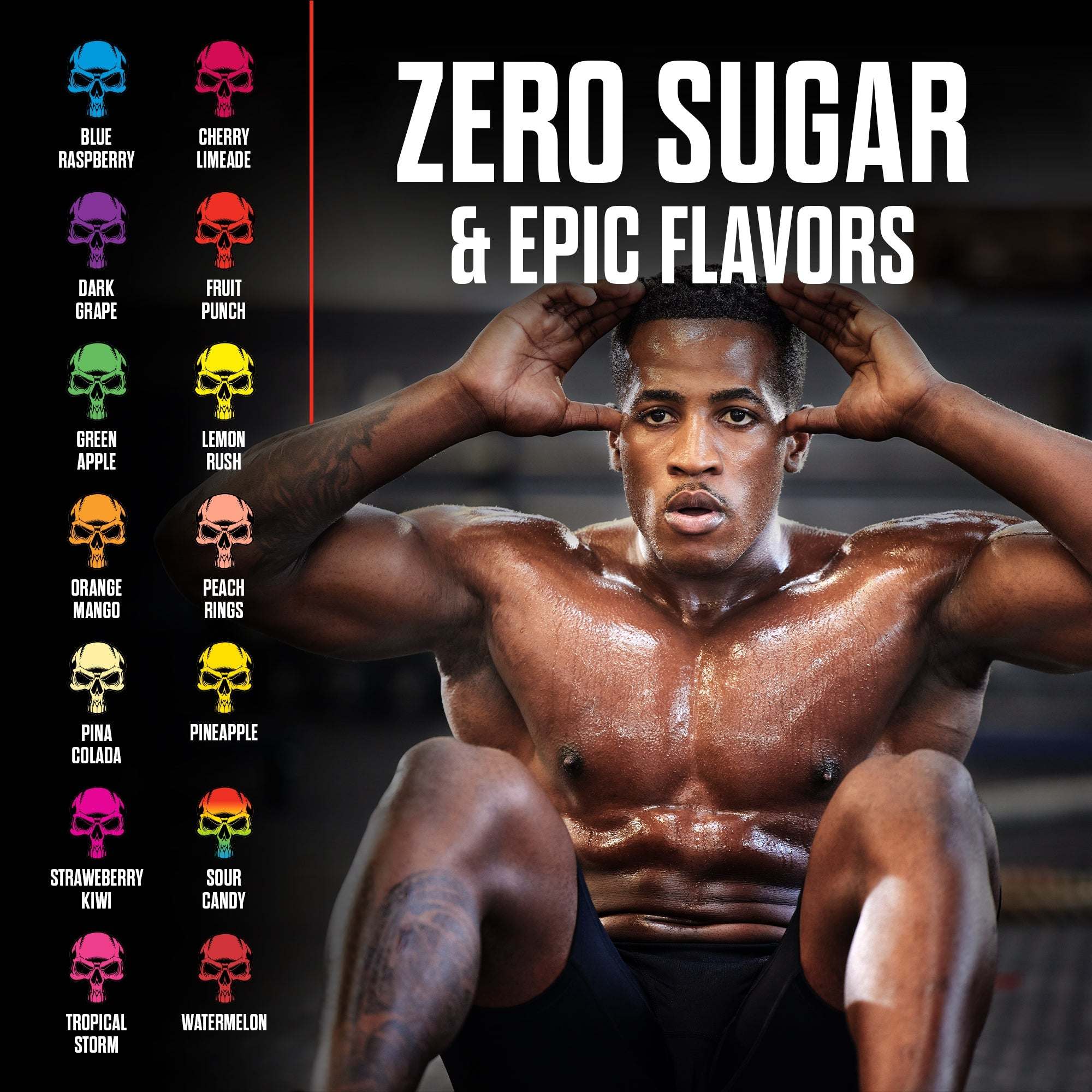 The Curse pre-workout supplement container for energy and focus