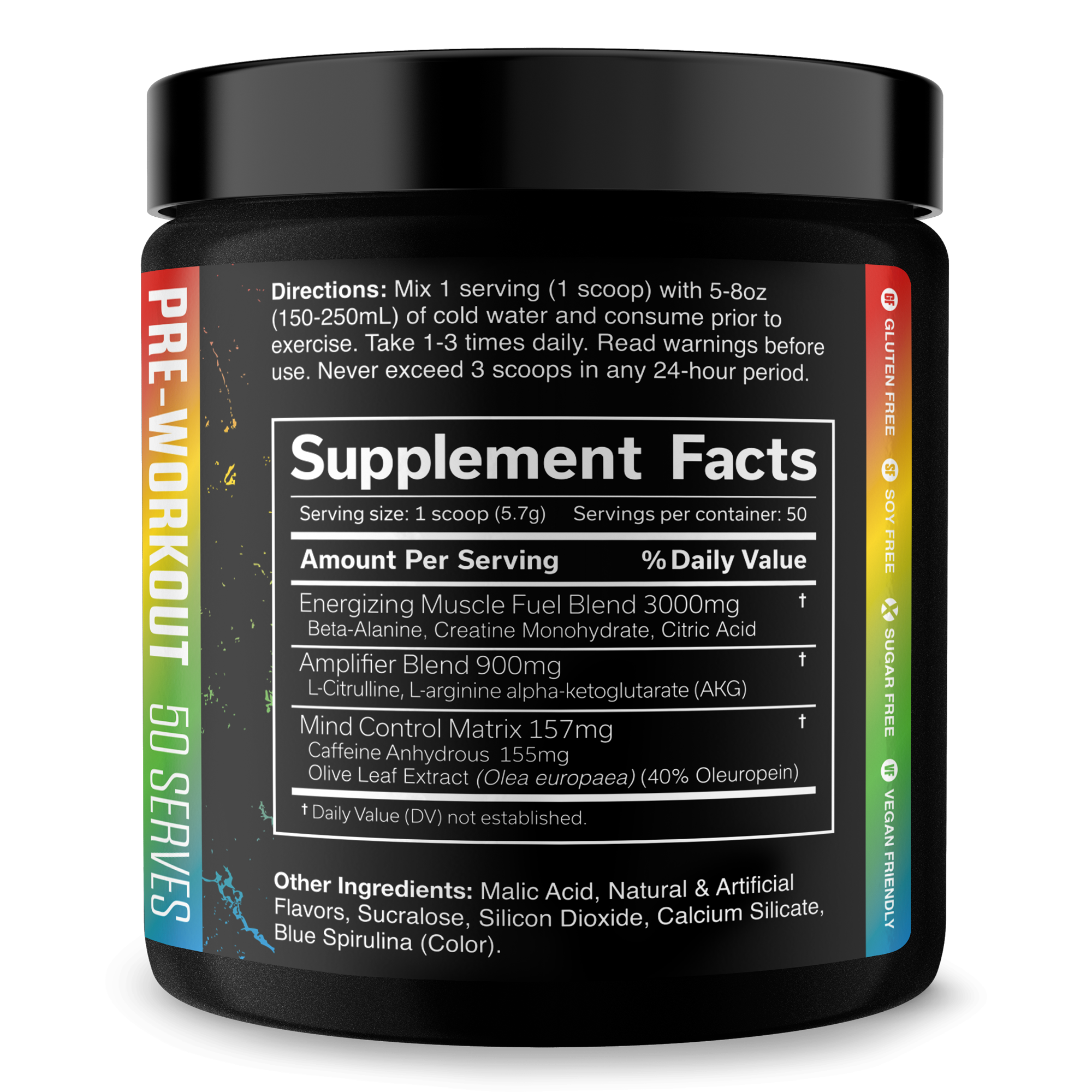 The Curse! pre-workout energy and muscle fuel supplement