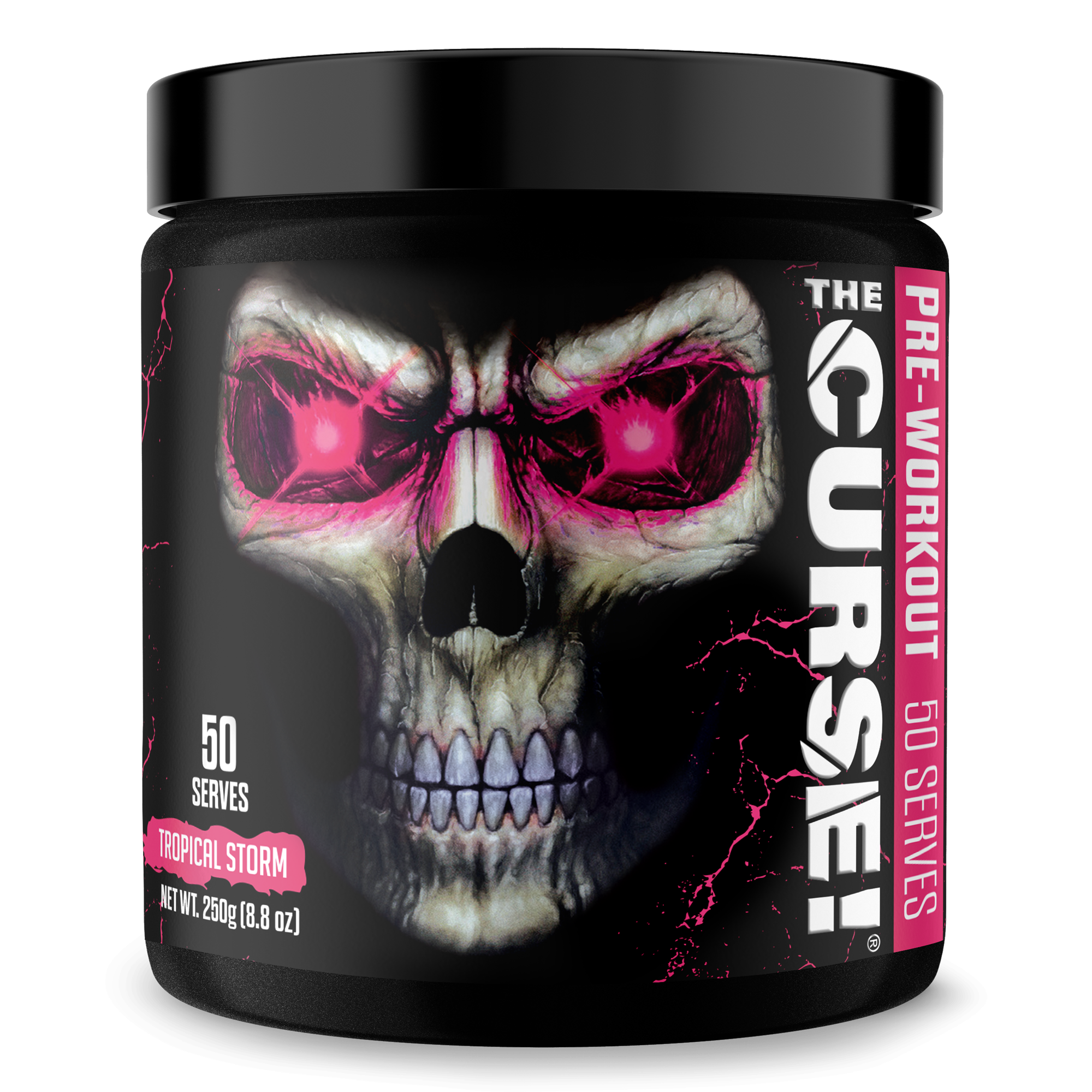 The Curse pre-workout supplement energy and strength boost