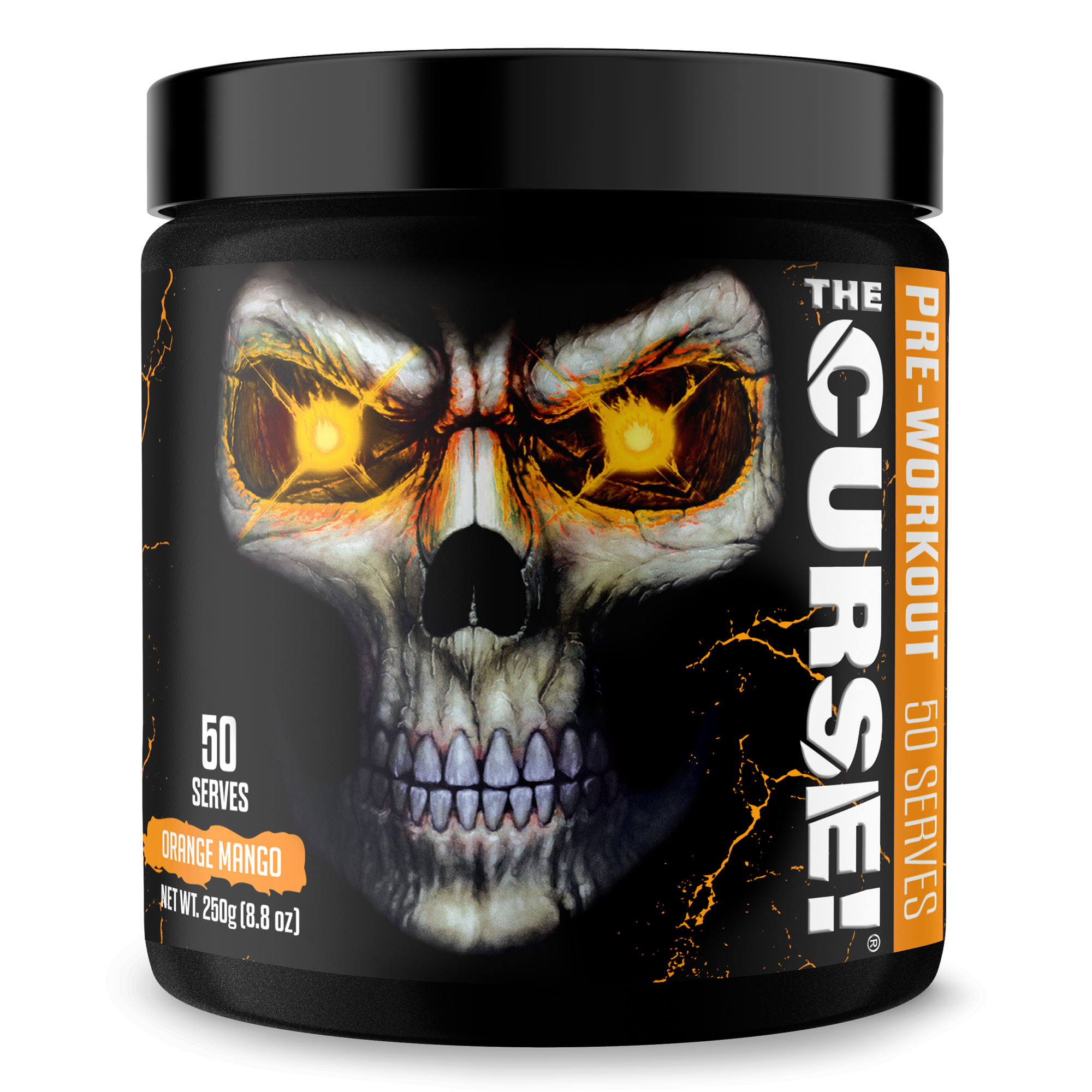 The Curse pre-workout supplement for energy and muscle pumps