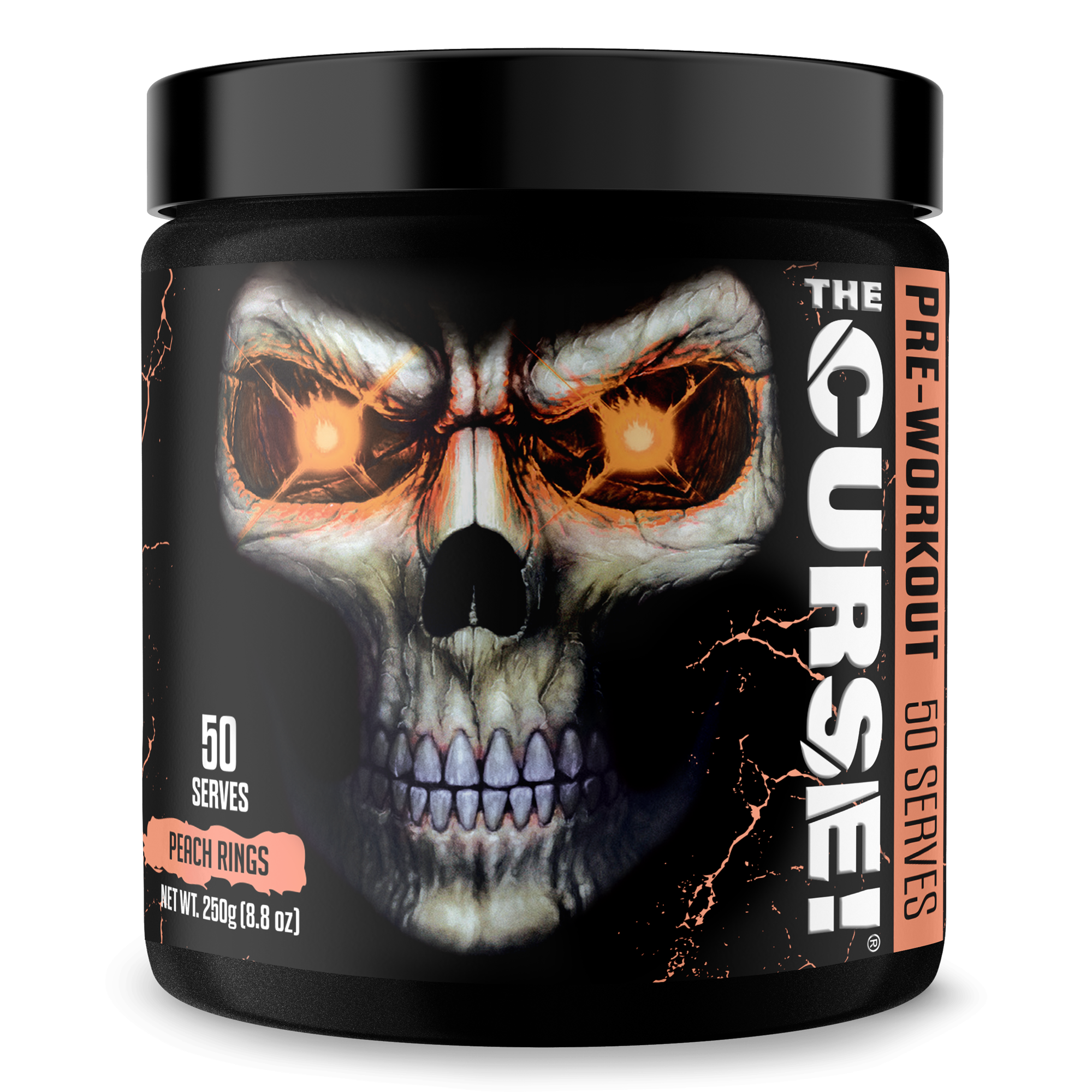 The Curse! pre-workout energy supplement container