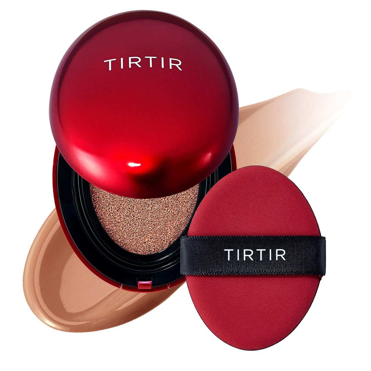 TIRTIR Mask Fit Red Cushion mini size makeup compact with sponge