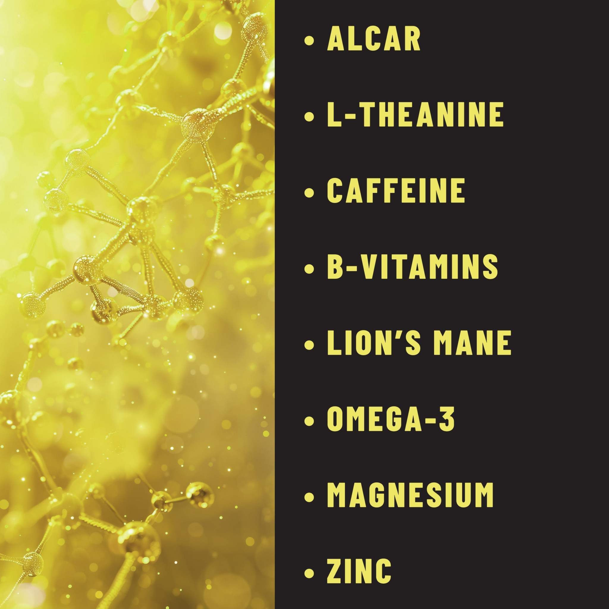 Tolevita Focus Patches for mental clarity and energy with ALCAR caffeine L-Theanine B-vitamins