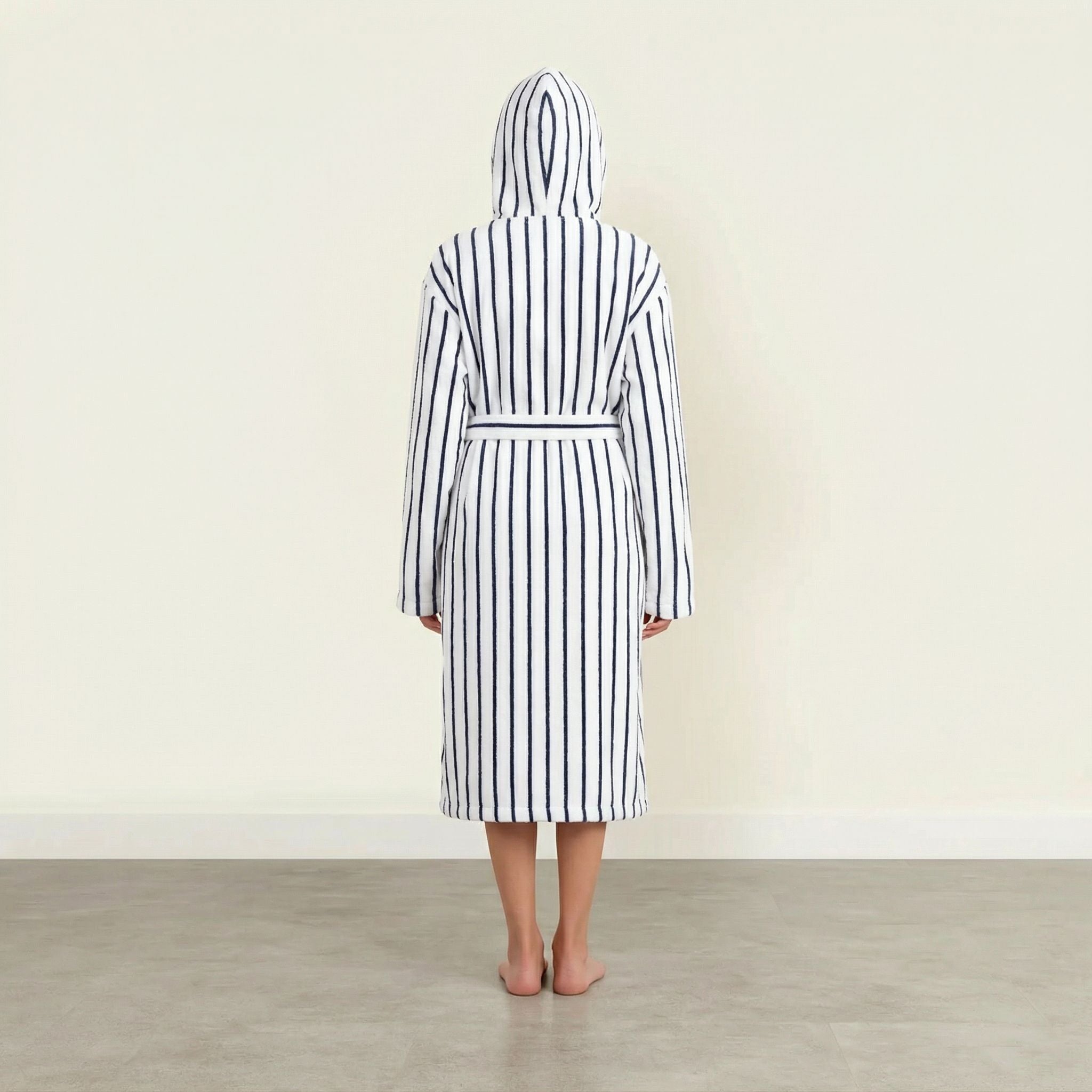 Ultraplush Australian cotton unisex bathrobe with hood and pockets