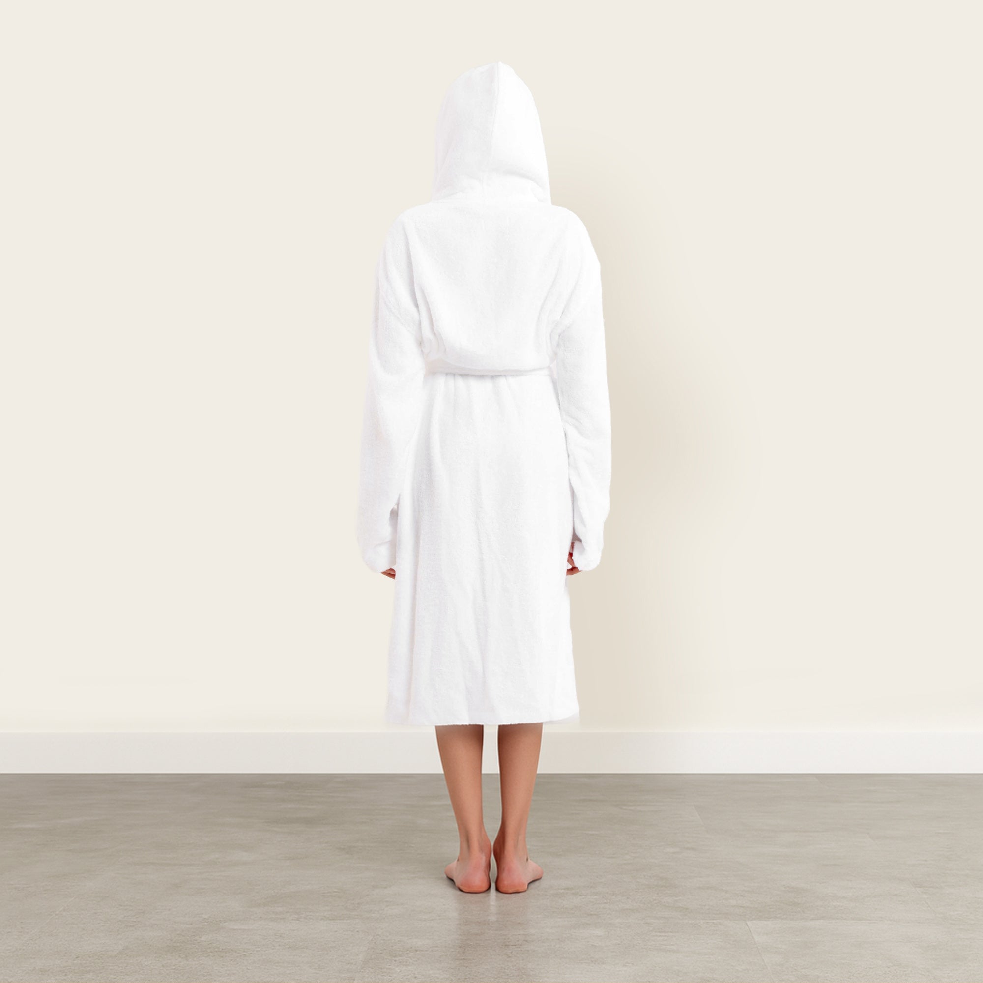 Ultraplush Australian cotton unisex hooded bathrobe with deep pockets
