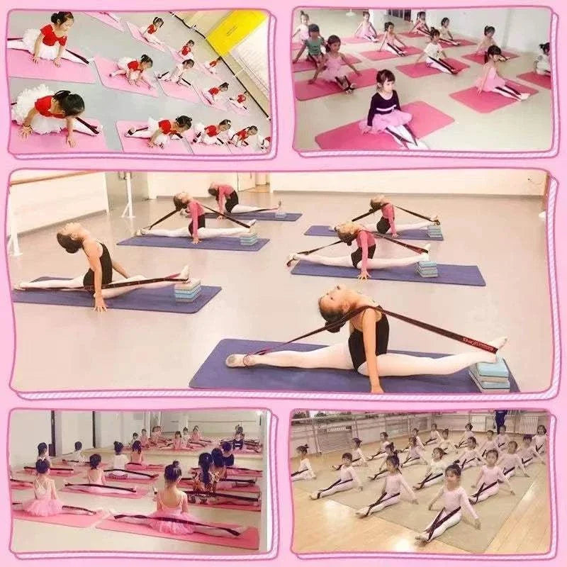 multi loop yoga stretch resistance band for flexibility training